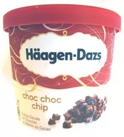 Mängden socker i Crème glacée Choc choc chip