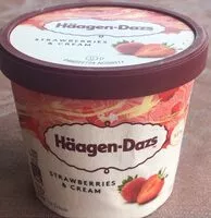 Mängden socker i Helado crema de fresa con trocitos de fresa