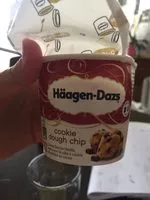 Mängden socker i Cookie dough chip Häagen - Dazs