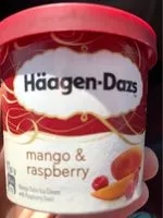 Mängden socker i Haagen-dazs Mango & Raspberry