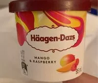 Mängden socker i Mango & Raspberry Ice Cream