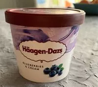 Mängden socker i Blueberries & cream ice