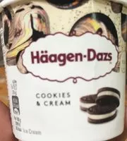 Mängden socker i Häagen-Dazs cookies & cream