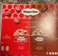 Mängden socker i Mini cup macaron duo fraise chocolat