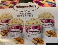 Mängden socker i Macadamia nut brittle mini cups