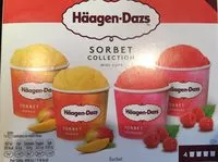 Mängden socker i Sorbet Framboise