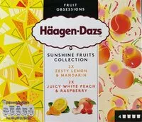 Mängden socker i Sunshine fruits collection