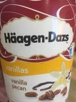 Mängden socker i Häagen-Dazs vanilla pecan