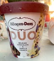 Mängden socker i Belgian chocolate & vanilla crunch