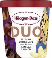 Mängden socker i Duo helado de chocolate belga y vainilla crunch
