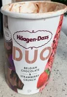 Mängden socker i Duo belgian chocolate & strawberry crunch