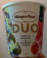 Mängden socker i Duo Vanilla Brownie & Raspberry crunch