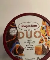 Mängden socker i Duo dark chocolate and salted caramel crunch