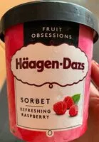 Mängden socker i Haagen dazs frambuesa