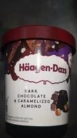 Mängden socker i Häagen Dazs Dark Chocolate & Caramelized Almond