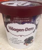 Mängden socker i Dark chocolate & Caramelized almond