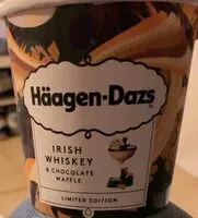 Mängden socker i Irish whiskey et chocolat waffle