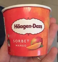 Mängden socker i Sorbet mango