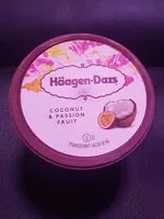 Mängden socker i Häagen-Dazs coconut & passion fruit