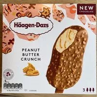 Mängden socker i Peanut butter crunch ice cream