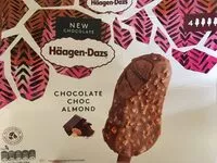 Mängden socker i Chocolate choc almond