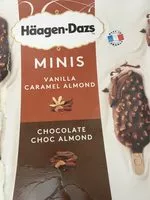 Mängden socker i Mini Bâtonnets vanille caramel almond / chocolat almond