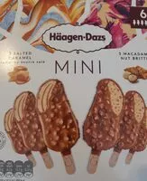 Mängden socker i Mini Haagen-Dazs