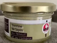 Mängden socker i Terrine de lapin au fenouil et au romarin