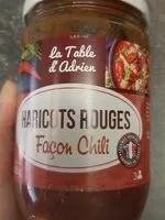 Mängden socker i Haricots rouges façon chili