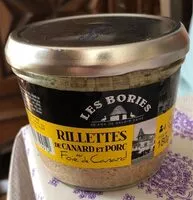 Mängden socker i Rillettes de canard et porc