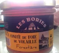 Mängden socker i Confit de Foie de Volaille Forestière