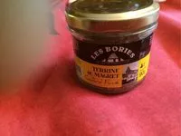 Mängden socker i Terrine de magret de canard fumé