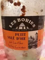 Mängden socker i Petit salé d'oie aux lentilles vertes