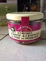 Mängden socker i Terrine de campagne de porc du perigord