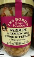 Mängden socker i Garbure au jambon noir de porc du Périgord