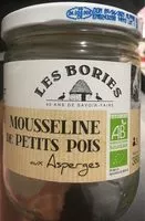 Mängden socker i Mousseline de petit pois aux asperges