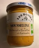 Mängden socker i Mousseline de butternut et carottes a la coriandre