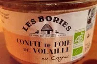 Mängden socker i Confit de foie de volaille au cognac
