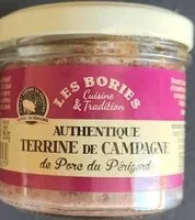 Mängden socker i Authentique terrine de campagne de porc