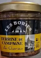 Mängden socker i Terrine de campagne au chorizo