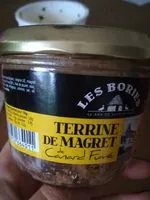 Mängden socker i Terrine de Canard