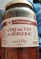 Mängden socker i Coq au vin de bergerac
