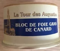 Mängden socker i Bloc de foie gras de canard