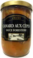 Mängden socker i Canard Aux Cèpes - Sauce Forestière