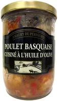 Mängden socker i Poulet Basquaise Cuisiné à l'Huile d'Olive