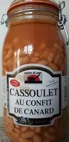 Mängden socker i cassoulet au confit de canard
