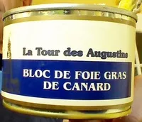 Mängden socker i Bloc de foie gras de canard