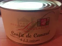 Mängden socker i Confit de Canard - 4/5 cuisses | Entenkonfit