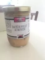 Mängden socker i Saute De Poulet Au Munster