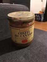 Mängden socker i Confit de canard